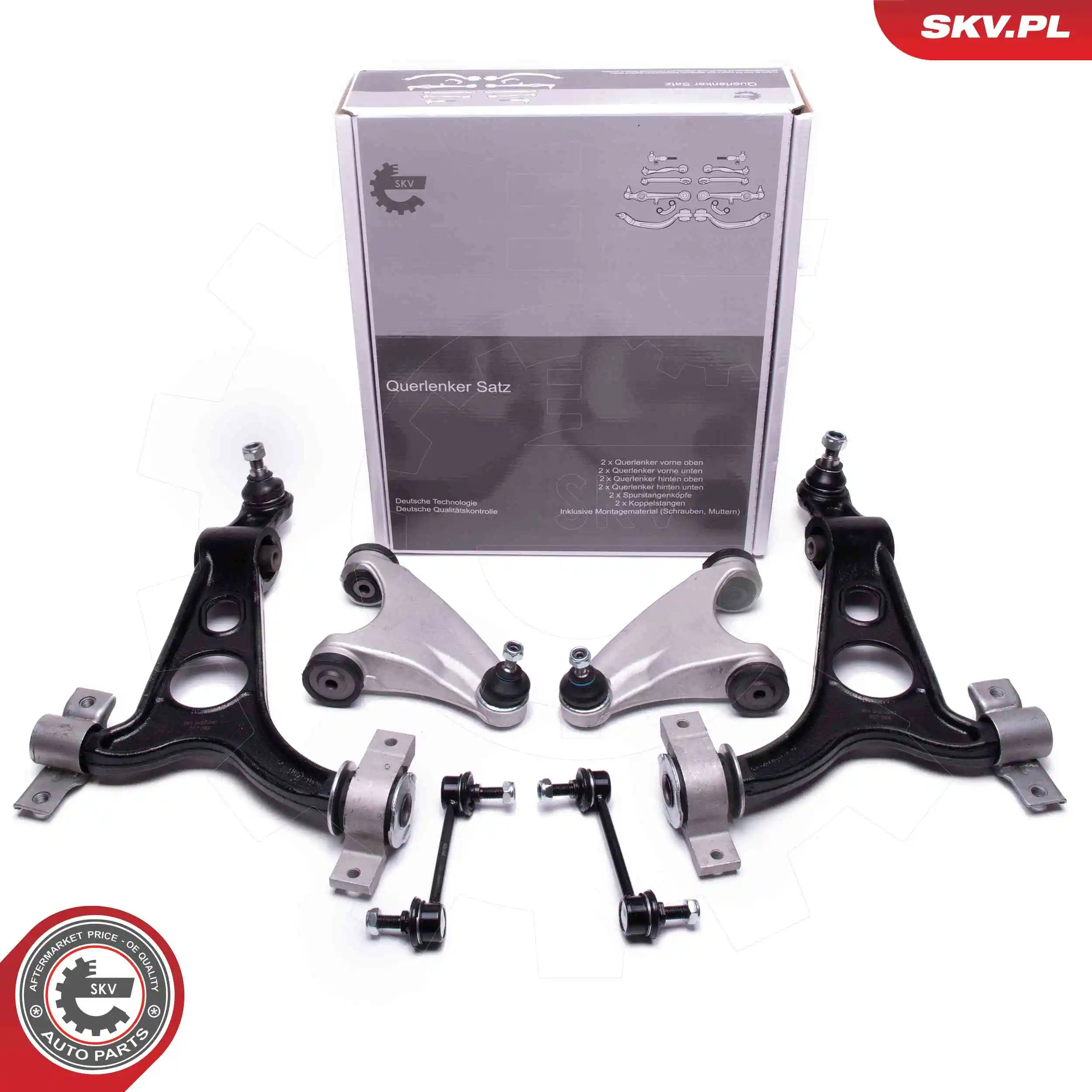 Control/Trailing Arm Kit, wheel suspension